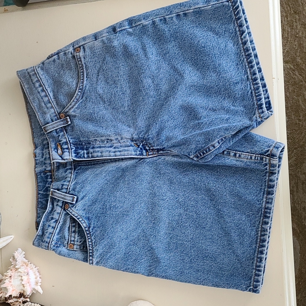 Vintage Levi's Denim Shorts Size 7 JR Relaxed Fit